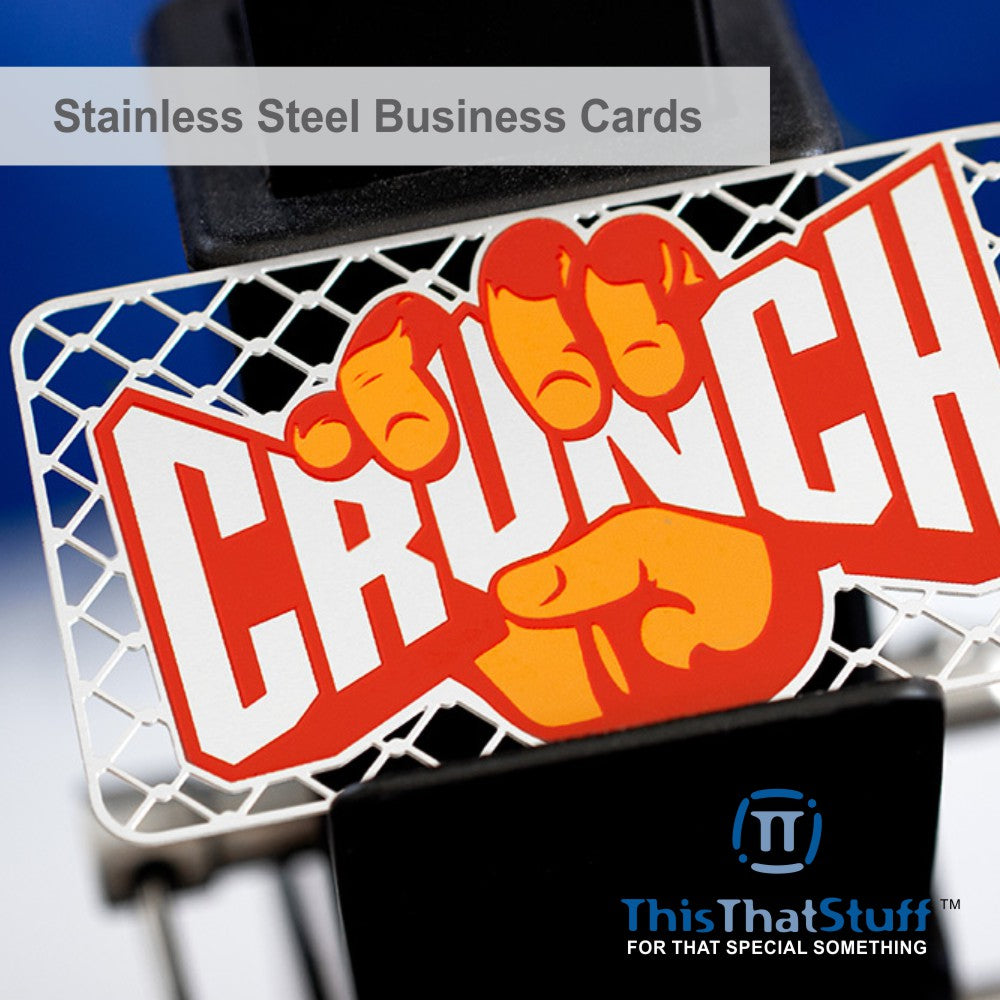 Custom Stainless Steel Cards